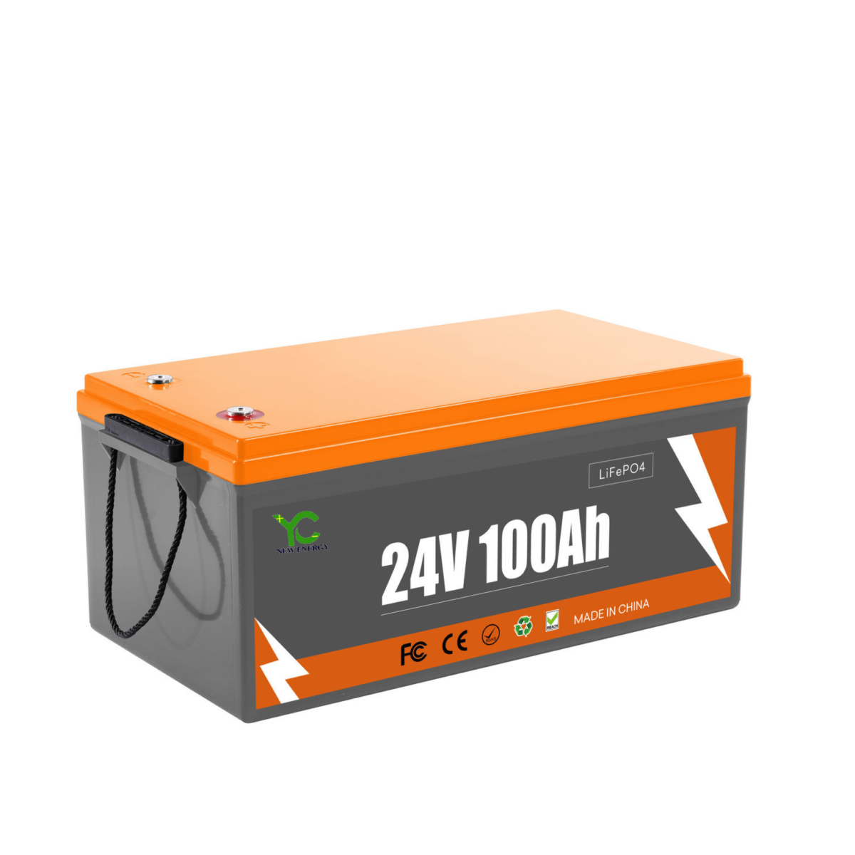 Y-LFP24-100  25.6V 100Ah LiFePO4 Batteries Pack Best Solar System Lithium Ion Battery LiFePO4 Cells - Image 1