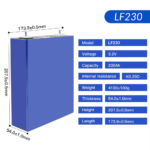 Brand New EVE 230Ah 3.2V Rechargeable Lithium Battery Iron Phosphate Cell  105Ah Lifepo4 For Solar Power System - Image 4