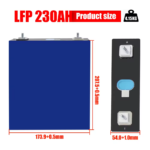 Brand New EVE 230Ah 3.2V Rechargeable Lithium Battery Iron Phosphate Cell  105Ah Lifepo4 For Solar Power System - Image 2